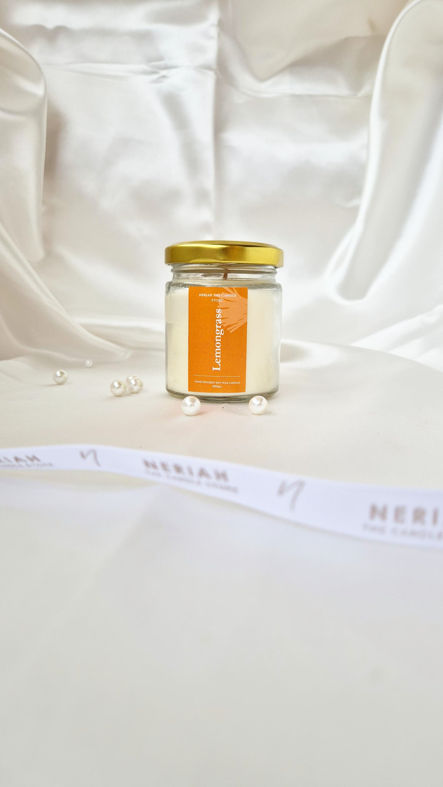 Lemongrass scented candle - 100ml