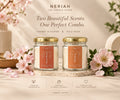Cherry Blossom & Wild Rose Candle Combo